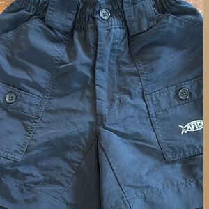 AFTCO Black Casual Shorts with Elastic Waistband